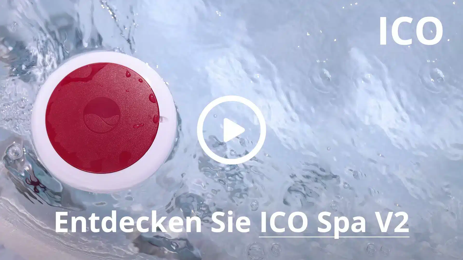 Bild Video Youtube Präsentation ico spa, der Wasseranalysator, der pH, ORP und TDS misst. 