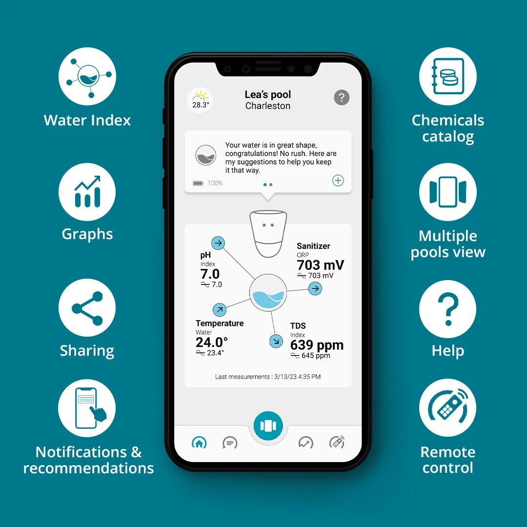 Visual showing the functions of the ICO application